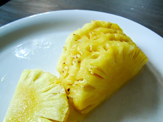 IMG_0179  Pineapple-  Buffet breakfast - Bangkok City Hotel