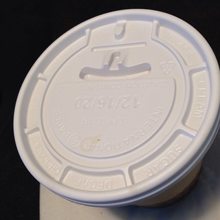 today's date on a cup lid