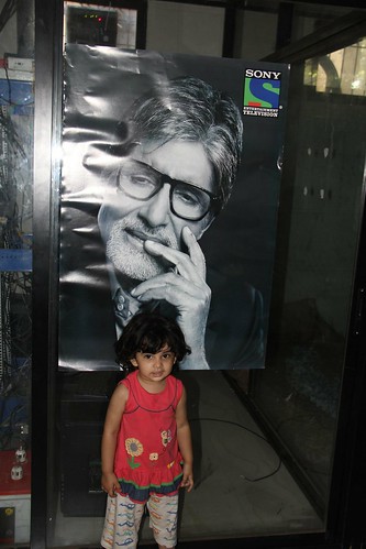 The Youngest Fan Of Mr Amitabh Bachchan  -Nerjis Asif Shakir 2 Year Old by firoze shakir photographerno1