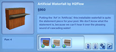 Artificial Waterfall by H2Flow