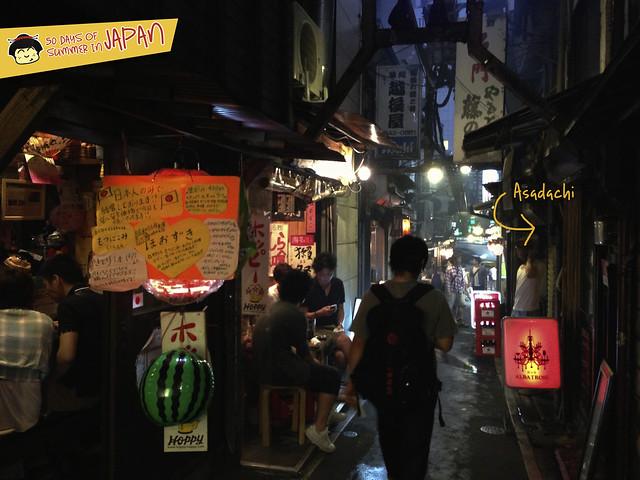 Asadachi in Piss Alley aka Yakitori Alley or Memory Lane Shinjuku