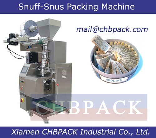 tobacco pouch packing machine