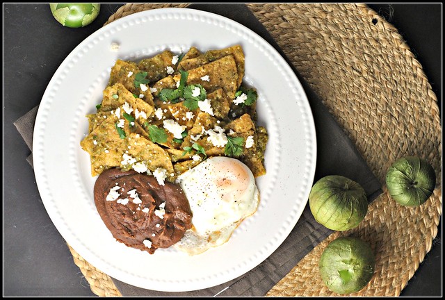 Chilaquiles and Salsa Verde 3