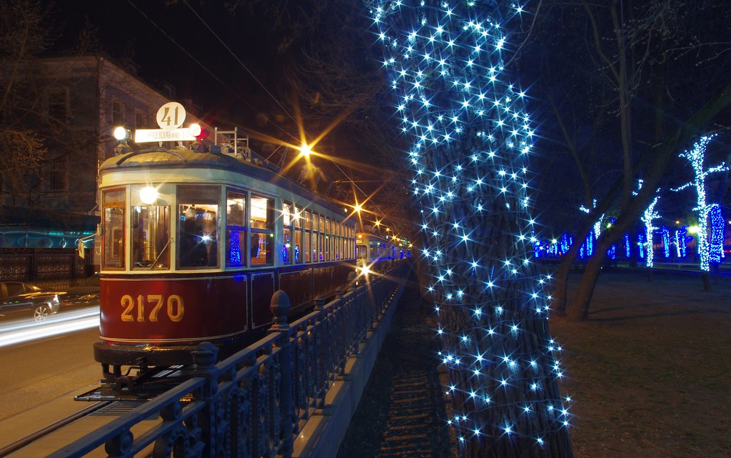Moscow museum tram KM