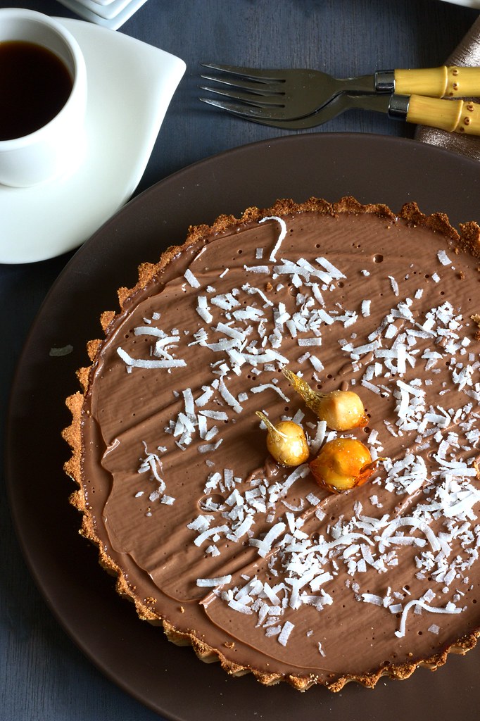 Chocolate tart