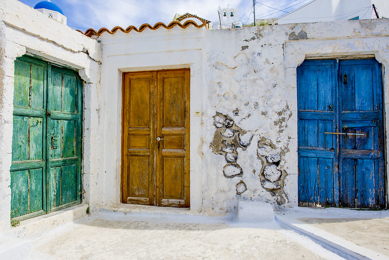 Doors Santorini Greece
