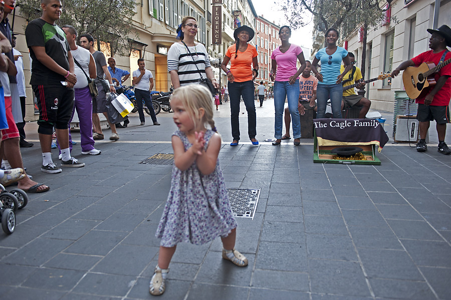Street Scene In Nice, France 2013