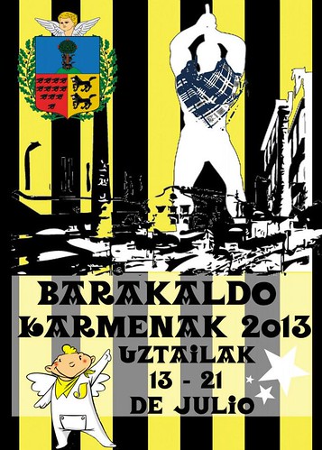 Cartel 1. Concurso Carteles de Fiestas de Barakaldo 2013