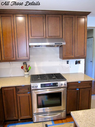 Stove and Cabinets