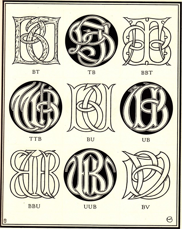 Monograms & Ciphers by AA Turbayne 1912 e