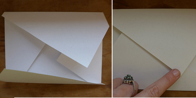 Envelope dobrado