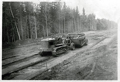 Building the ALCAN (Alaska - Canada) Highway