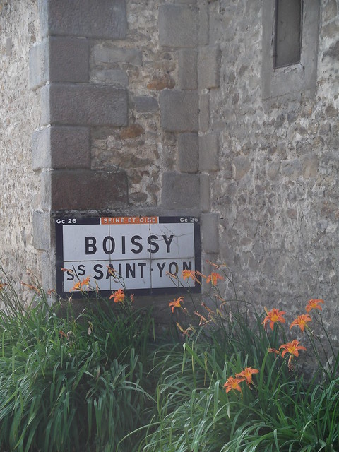 Plaque Michelin de Boissy s/ Saint-Yon