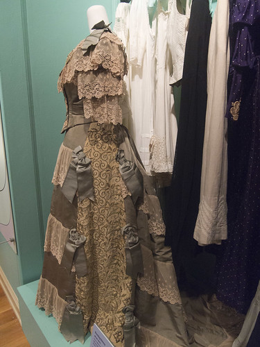 DAR Museum 1900 Evening Dress Remodeled