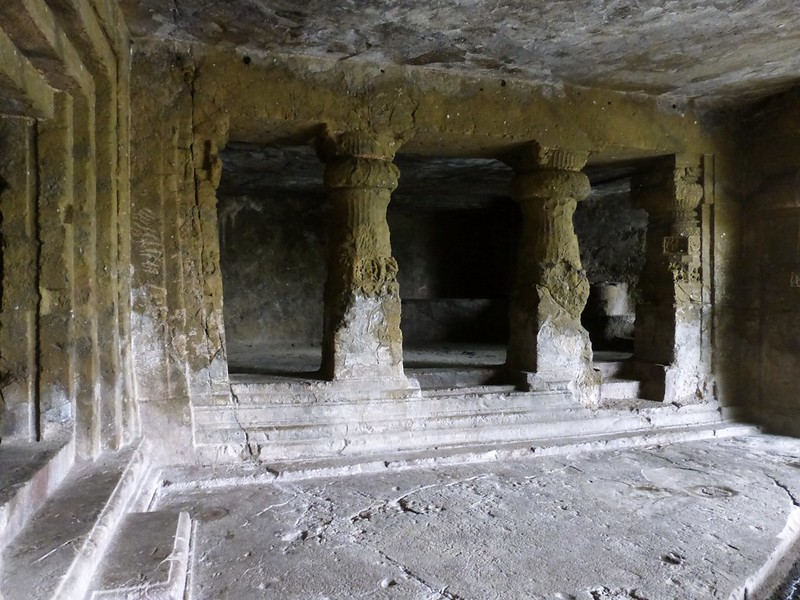 Mandapeshwar Caves - Cells on the side