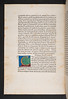 Illuminated initial in Cicero, Marcus Tullius: De oratore