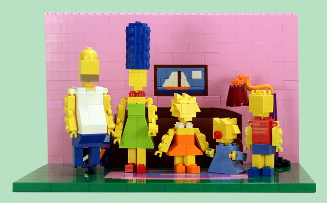 Miniland Simpsons Family