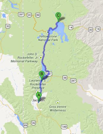 Lunes Día 22 de Julio: Jackson - Grand Teton Nat. Park - Yellowstone (I) - 25 días por los parques nacionales del Oeste de USA: un Road Trip de 10500 kms (1)