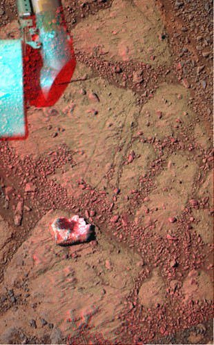 Opportunity sol 3541 PanCam anaglyph