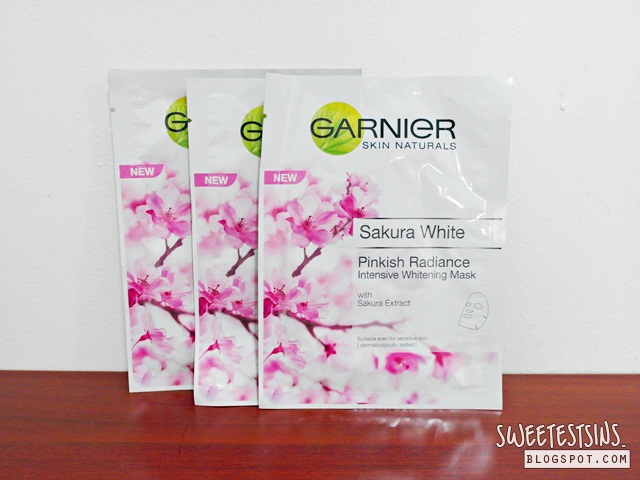 Garnier Sakura White Pinkish Radiance High Concentrated Mask