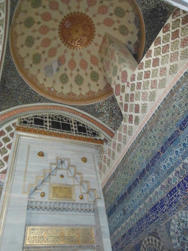 Interior del Harén en el Palacio Topkapi, Estambul.