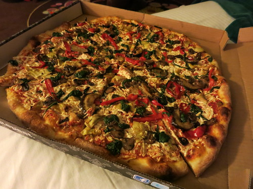 Pop up Pizza - veganized The Newport - delivery - Las Vegas 2013