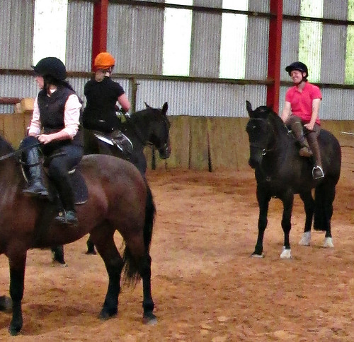 Side saddle....I did it...and loved it!