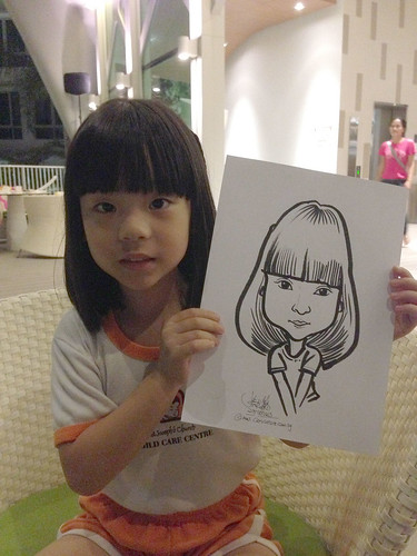 caricature live sketching for Tree House TOP celebration - 15