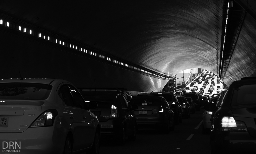 Tunnel Vision B&W.