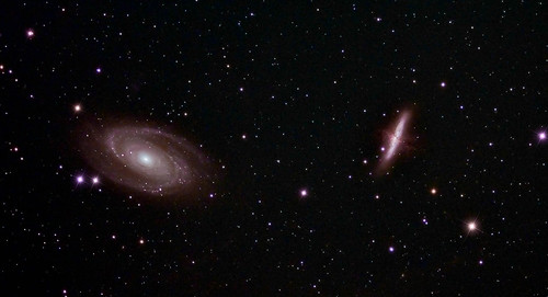 M81 - M82-Supernova - 220114 - HaRGB by Mick Hyde