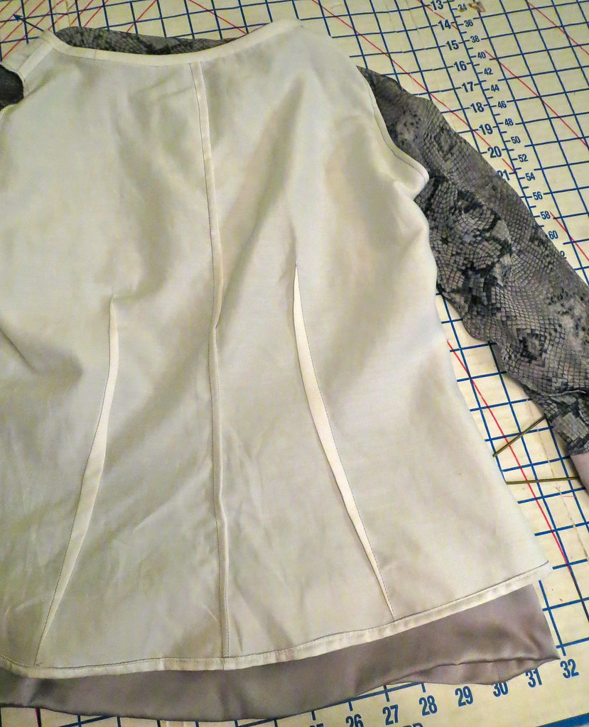 Lining with French Seams