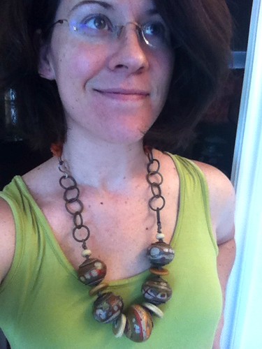 Finally ready for the Gathering! Just need to pack my necklace and relax. by wandering spirit designs