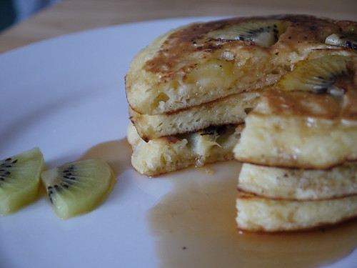 Kiwifruit Pancake Stack