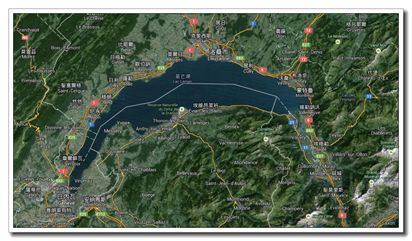 Lausanne map
