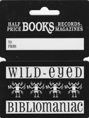 Wild-Eyed Bibliomaniac card