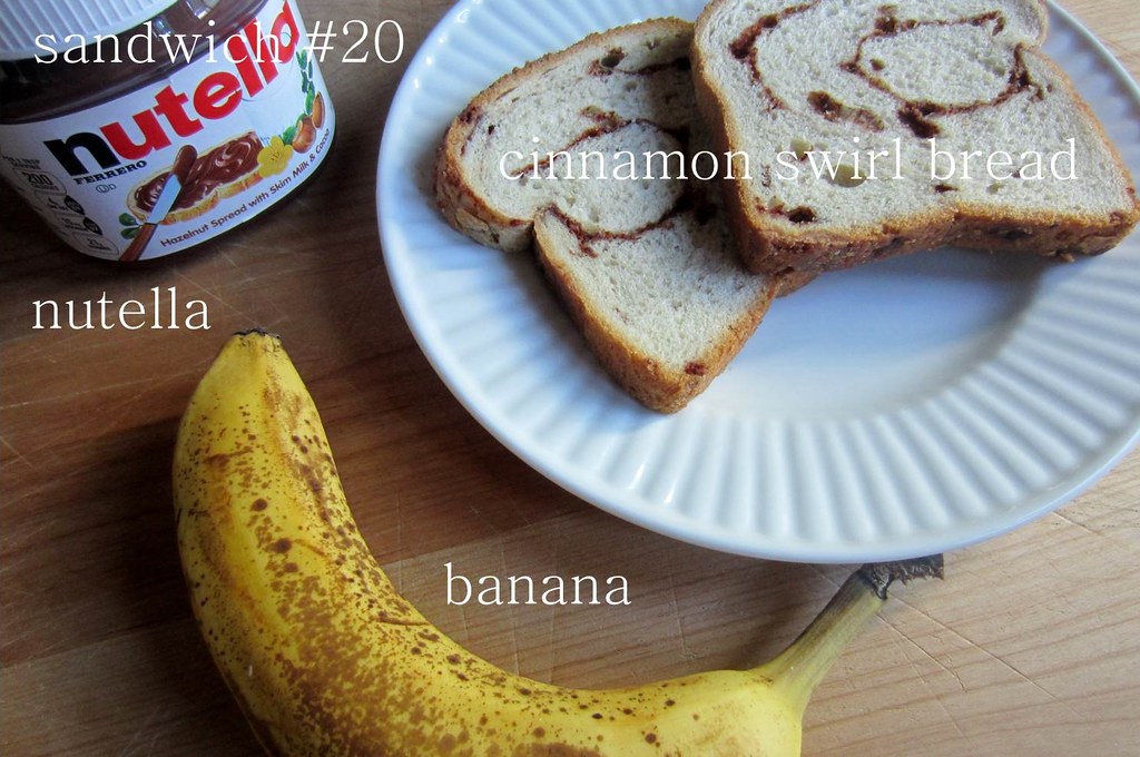 sandwich #20: nutella&banana
