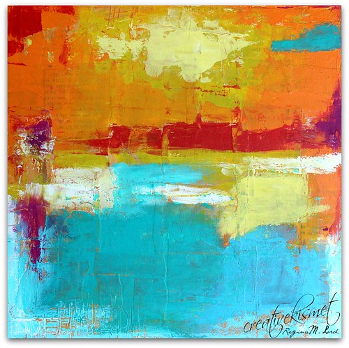 abstract painting by Regina Lord
