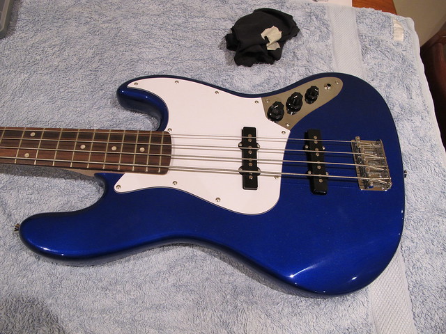 Just pimped out my Squier Affinity J-Bass | The Gear Page