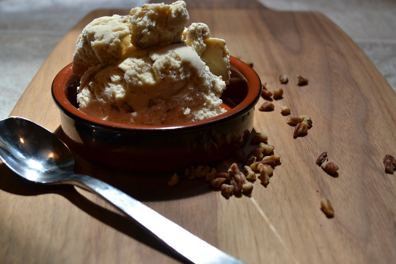 butter pecan ice cream and one year injury-free | things i made today