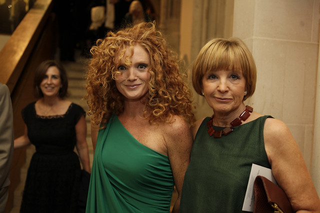 Anne Robinson and daughter Emma Wilson at the Man Booker Prize ceremony - c Janie Airey