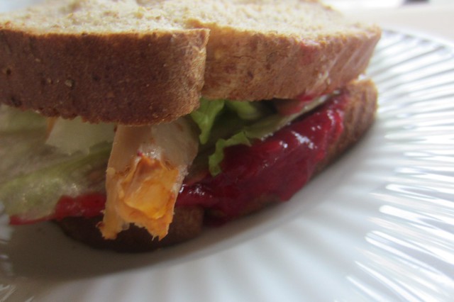 sandwich #14: turkey & cranberry