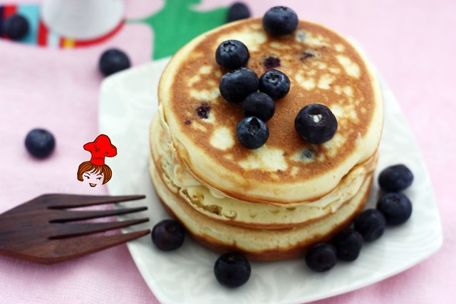 藍莓鬆餅 Blueberry pancake  3