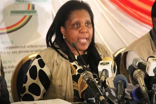 SADC Observer Mission to Zimbabwe Chairperson Advocate Notemba Tjipuejan of Namibia. The mission said the elections were free and fair. by Pan-African News Wire File Photos
