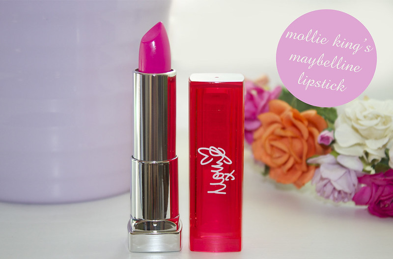 mollie king maybelline lipstick