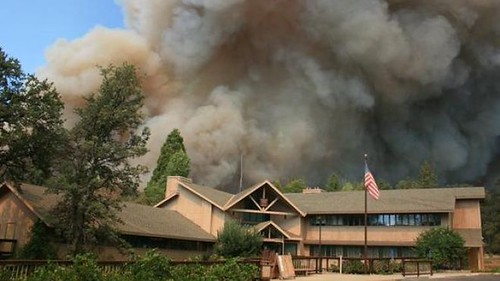 Fire in Yosemite. Photo courtesy US Forest Service