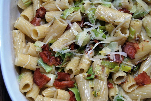 WPIR - pasta with leeks and bacon-001