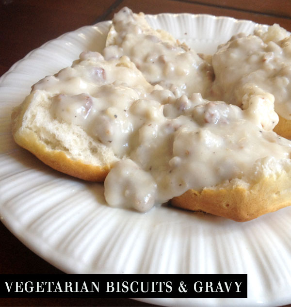 Vegetarian Biscuits & Gravy Recipe