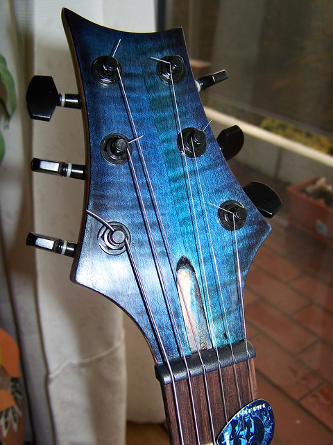 Headstock with Tuners