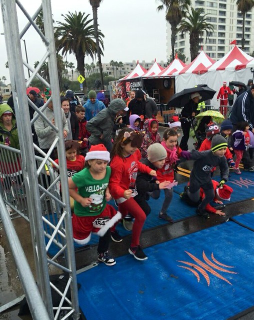 Santa Monica-Venice Christmas Run-Kid's Run 2013