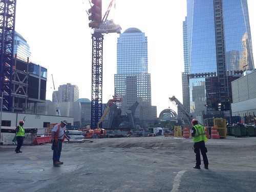 Ground Zero, under construction